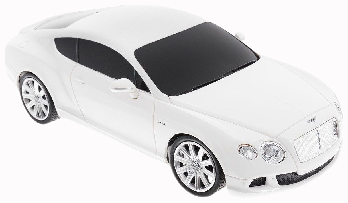 Радиоуправляемая машинка Rastar Bentley Continental GT speed белая 48600W hoffmann модель машины bentley continental gt3 1 32