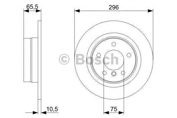 фото Тормозной диск bosch 0986479306