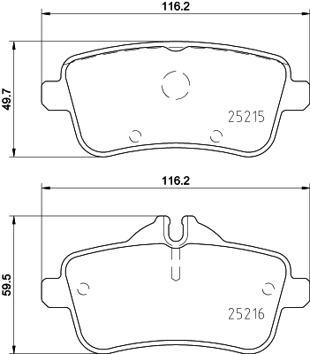 

Тормозные колодки HELLA PAGID/BEHR 8DB355019841