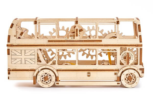 Деревянный конструктор 3D Лондонский автобус