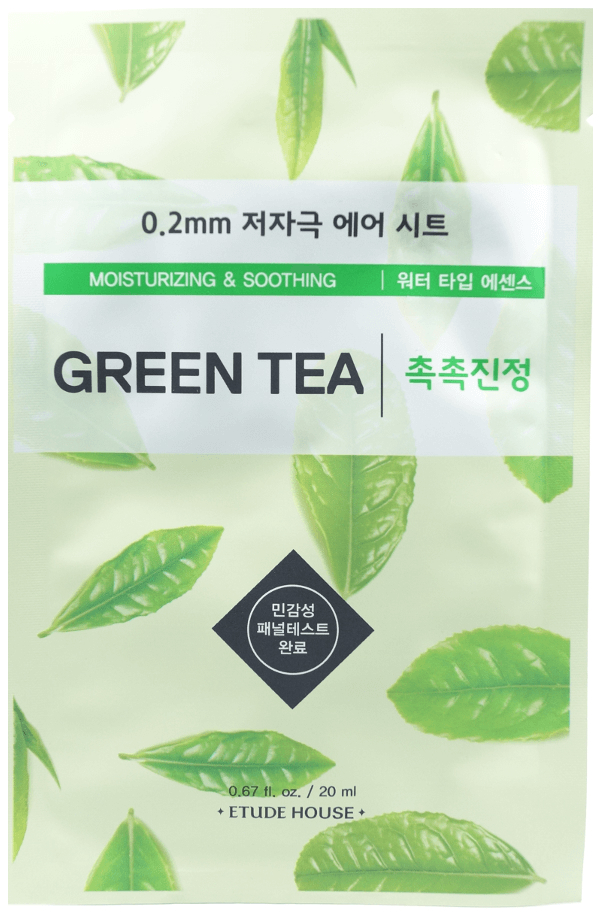 Маска для лица Etude House 0,2 Therapy Air Mask Green Tea 20 мл