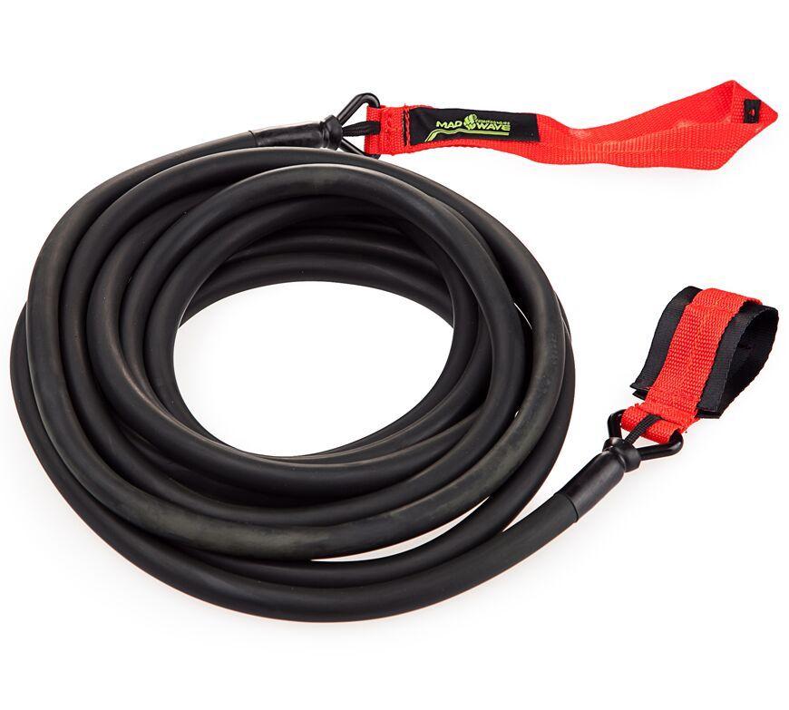 Жгут к поясу для плавания Mad Wave Long Safety Cord M0771 02 красный