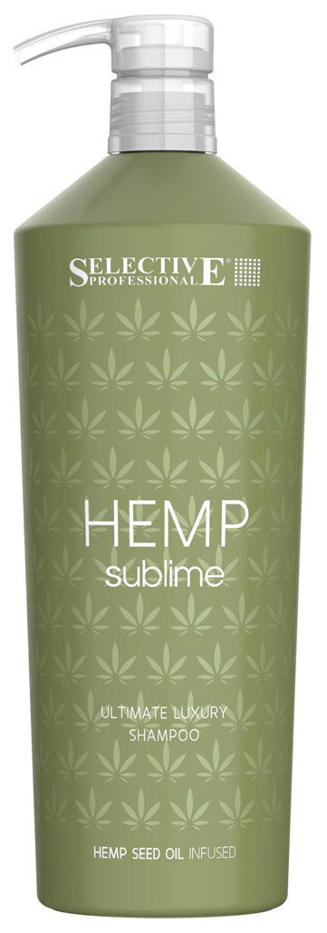 фото Шампунь selective professional hemp sublime ultimate luxury shampoo 1000 мл