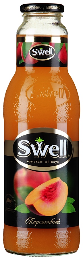 Нектар Swell персиковый с мякотью 0.75 л