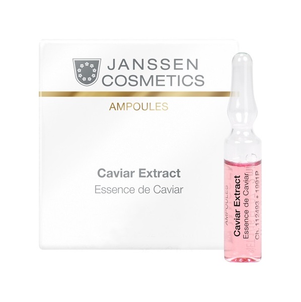 Сыворотка для лица Janssen Caviar Extract 7*2 мл укрепляющая сыворотка gold extract
