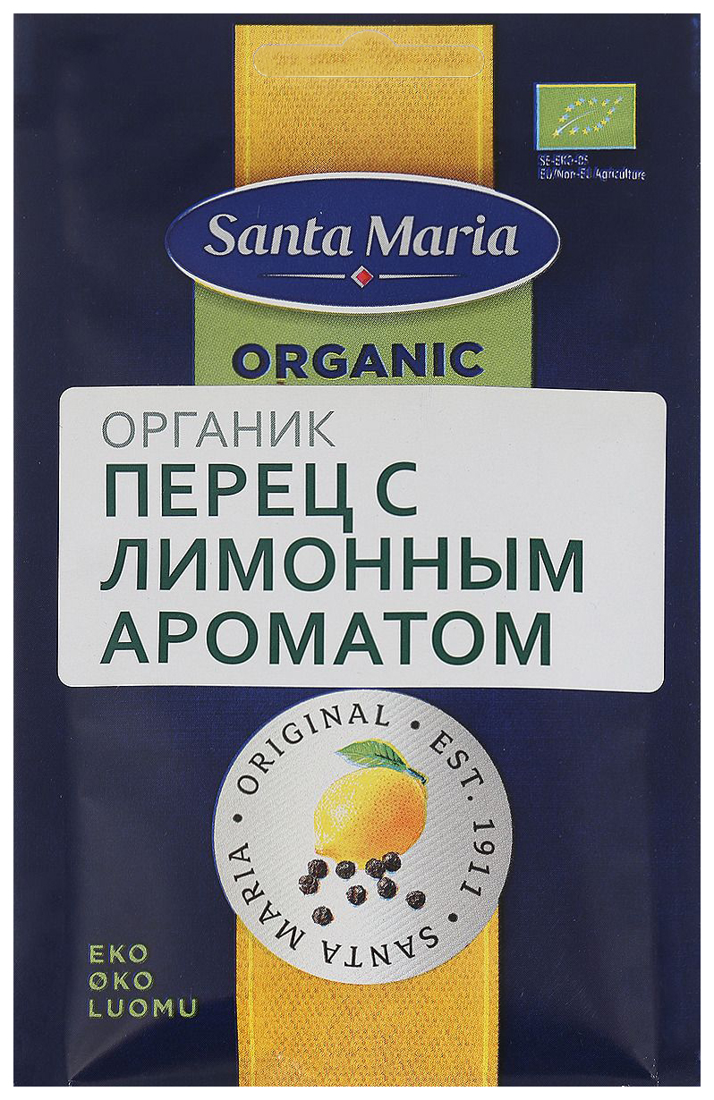 

Перец Santa Maria с лимонным ароматом 17 г, лимонный