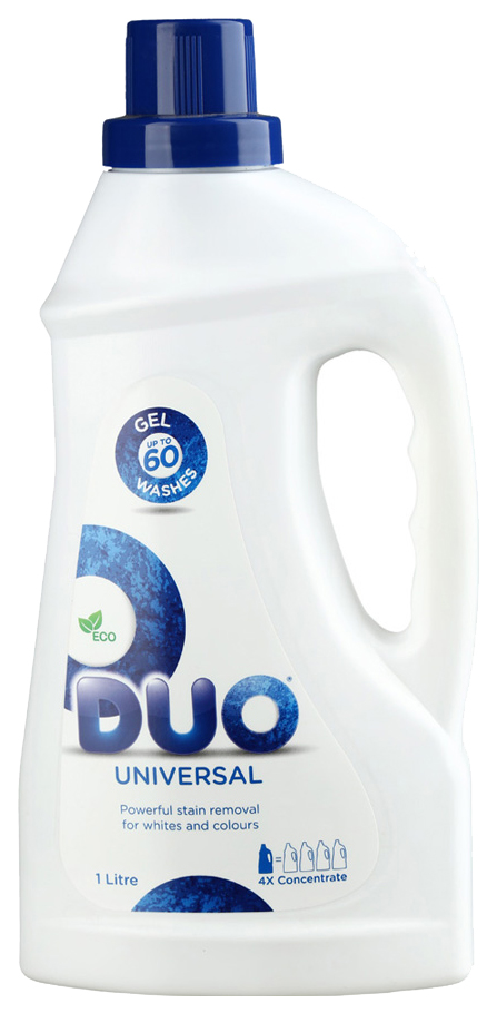 

Гель концентрат Duo Universal для белого и цветного белья 1 л