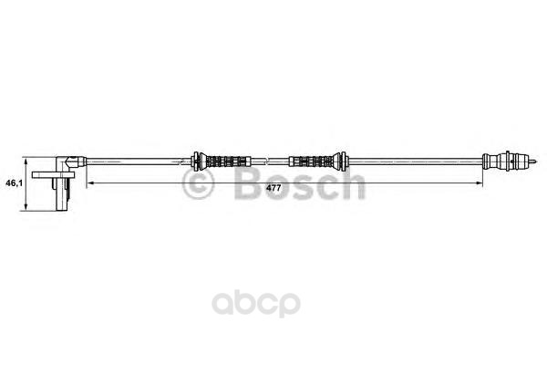 

Датчик автомобильный BOSCH 0265007527
