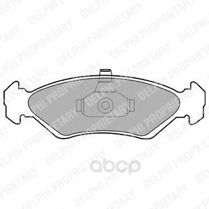 

Тормозные колодки дисковые DELPHI LP1603