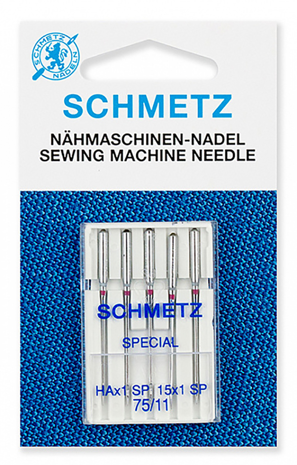 

Иглы Супер стрейч Schmetz 130/705 HA x 1 SP № 75 5 шт,