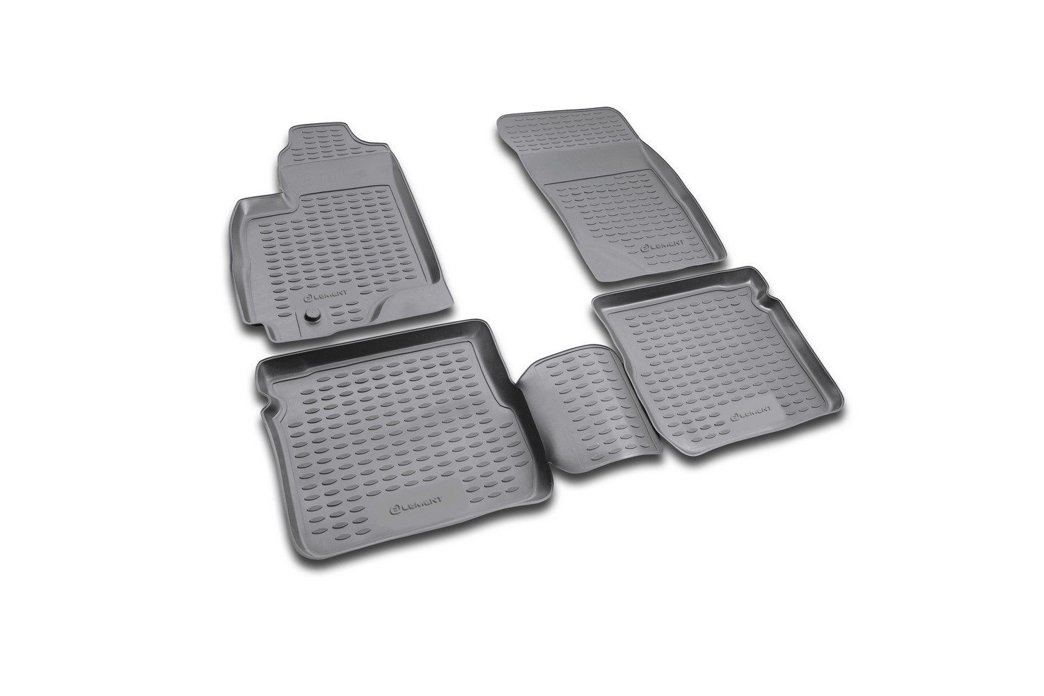 фото Коврики в салон element для mitsubishi outlander 2003-2006, 4 шт. полиуретан