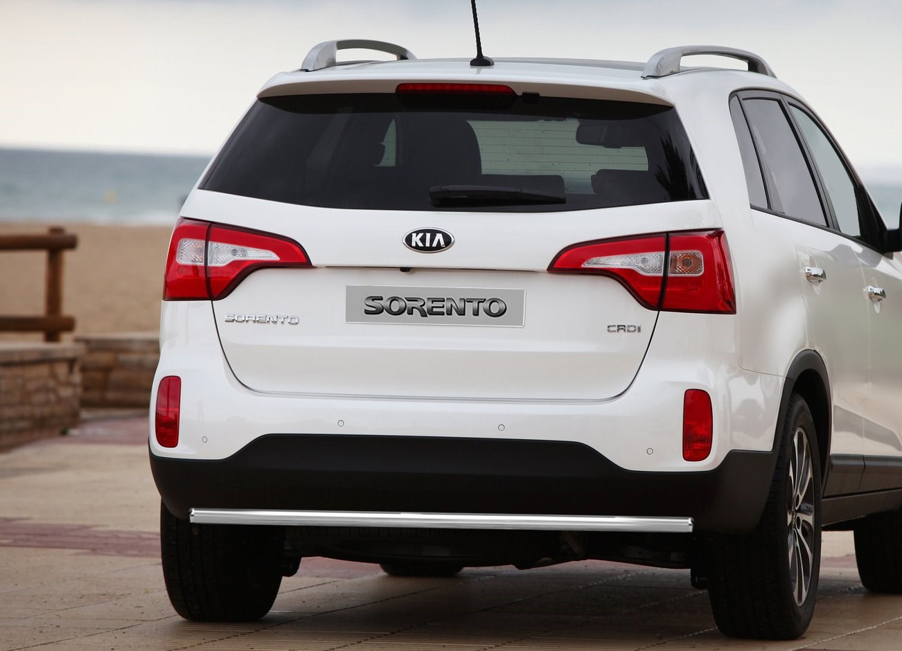 фото Защита задняя d42 souz-96 для kia sorento 2013, ksor.75.1644