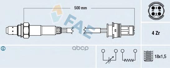 фото Лямбда-зонд fae 77273