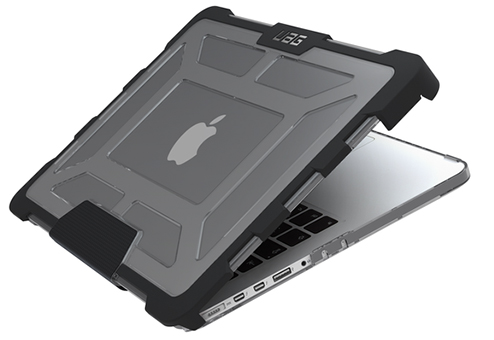 фото Накладка для ноутбука 13" urban armor gear uag-mbp13-a1502-ash черная