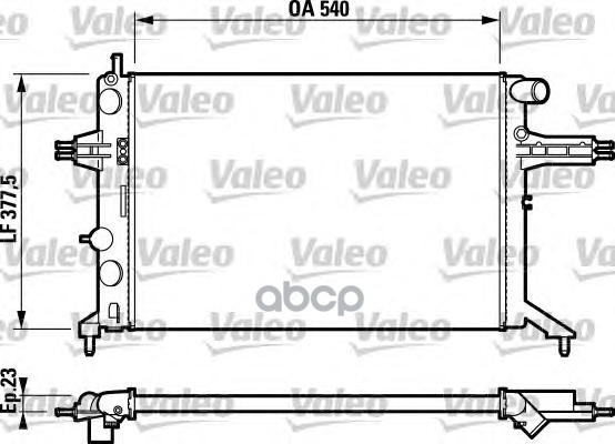 

Радиатор охлаждения Valeo 732795