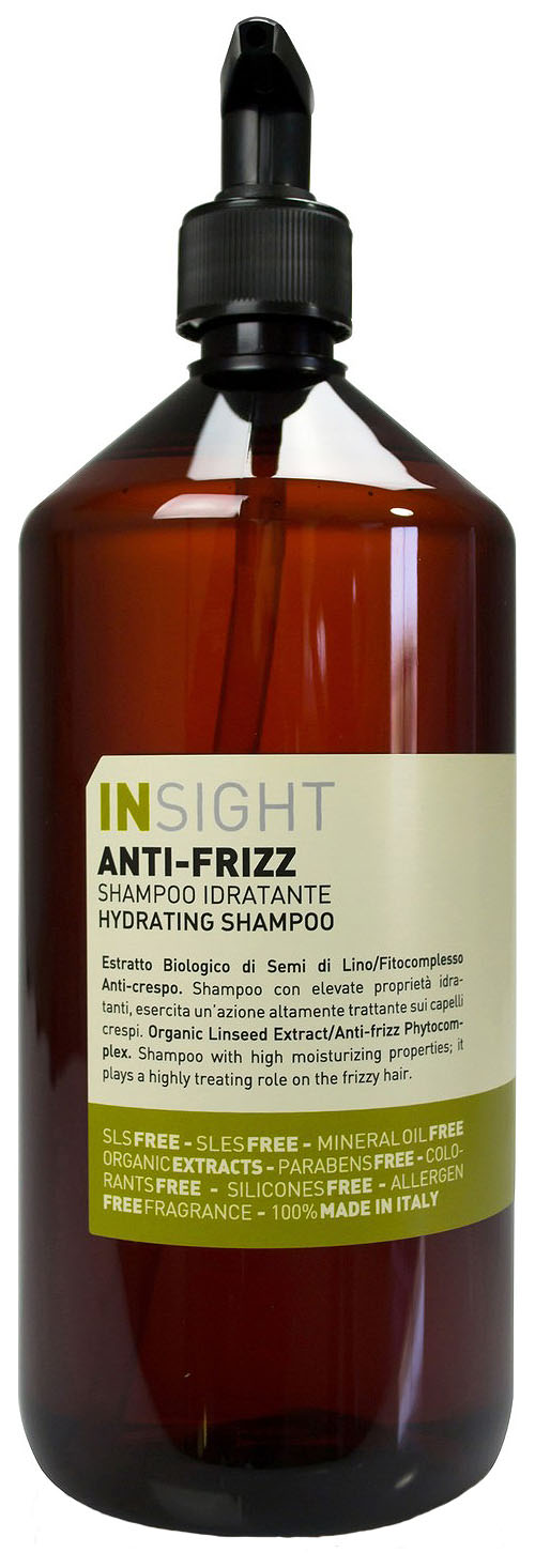 Купить Шампунь разглаживающий для непослушных волос Insight Anti-Frizz 900 мл