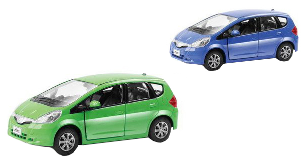 

Коллекционная модель Uni-Fortune Honda Jazz в ассортименте, Красный;зеленый