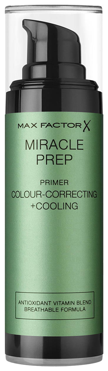 

Праймер MAX FACTOR MIRACLE PREP COLOUR CORRECTING & COOLING PRIMER