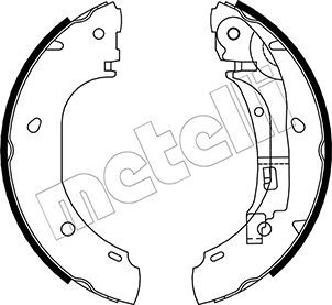 

Комплект тормозных колодок METELLI 53-0082