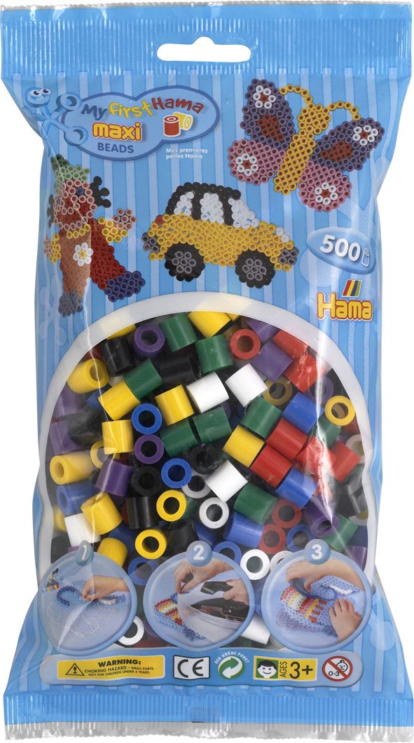 

Бусинки MAXI 500 шт. микс Hama 8470