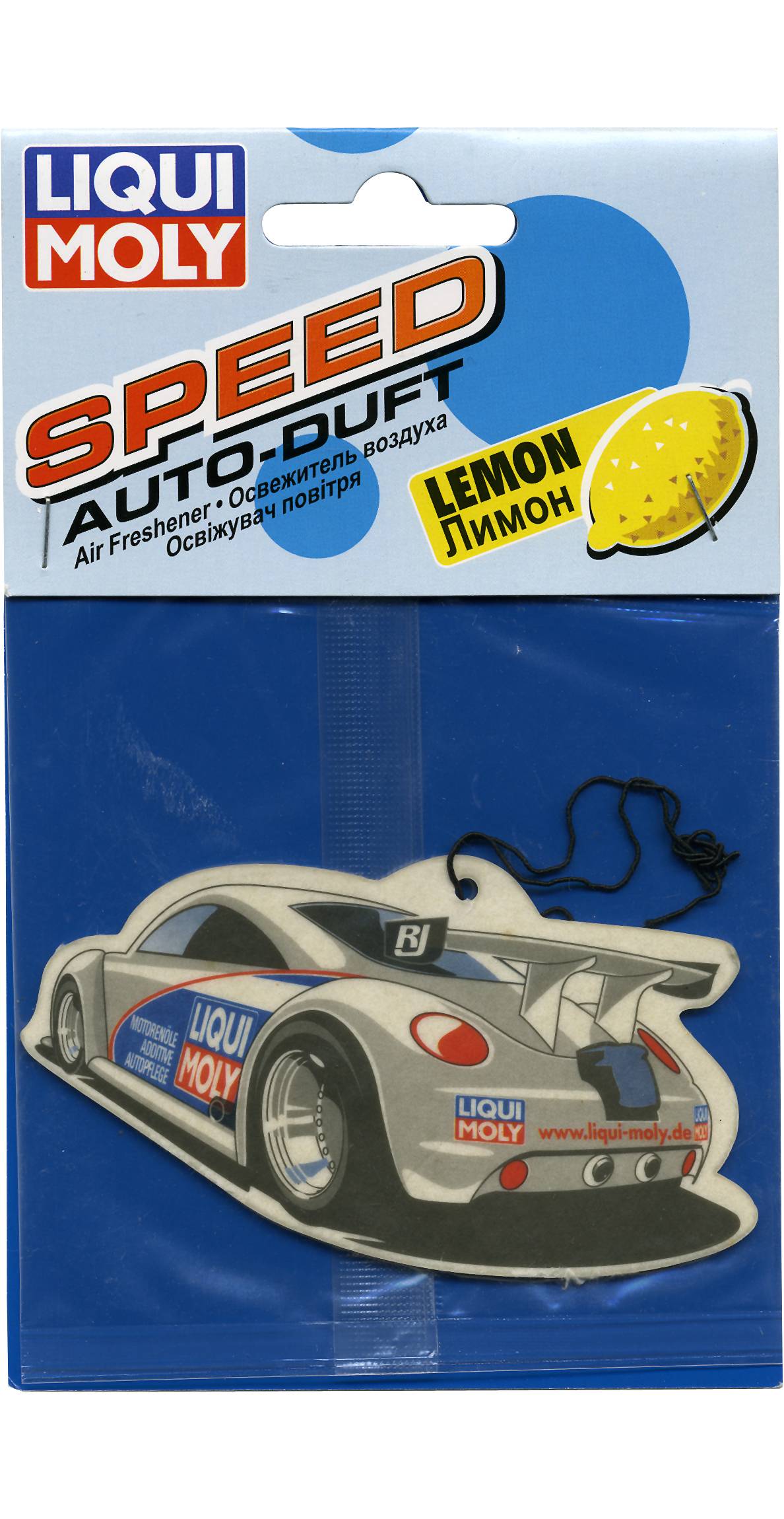 

LIQUI MOLY Освеж.воздуха (лимон) Auto-Duft Speed (Lemon), Серый