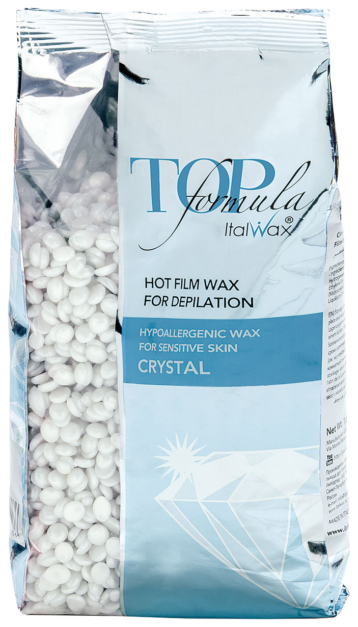 фото Воск для депиляции italwax top formula crystal 750 г