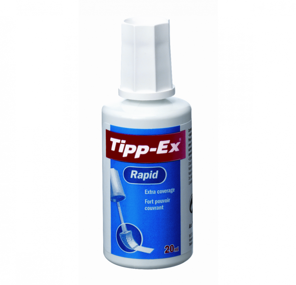 

Корректирующая жидкость BIC 8859943 "Tipp-ex Rapid", 20 мл, флакон с губкой