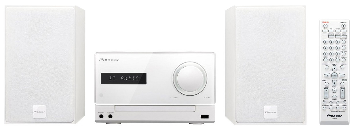 

Музыкальный центр Pioneer X-CM35-W White, X-CM35-W