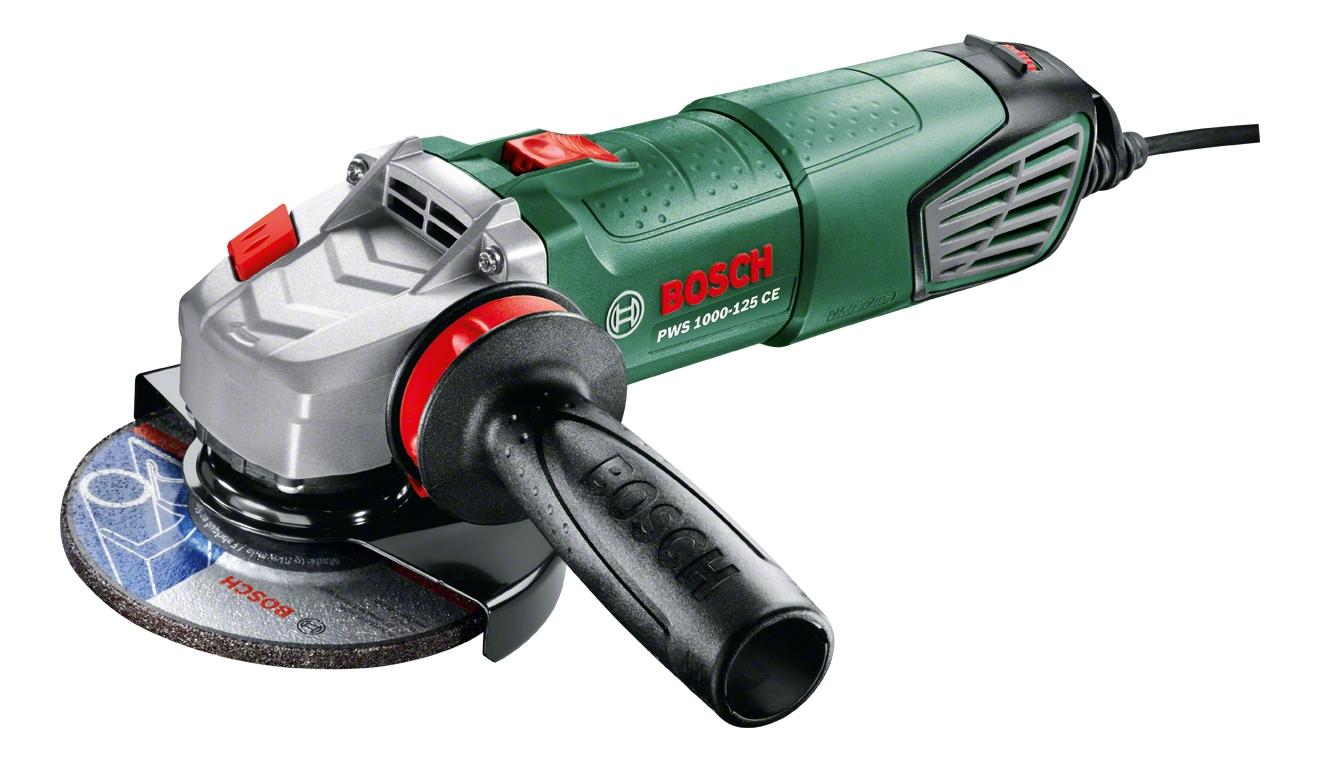 

Сетевая угловая шлифовальная машина Bosch PWS 1000-125 CE 06033A2820, PWS 1000-125 CE