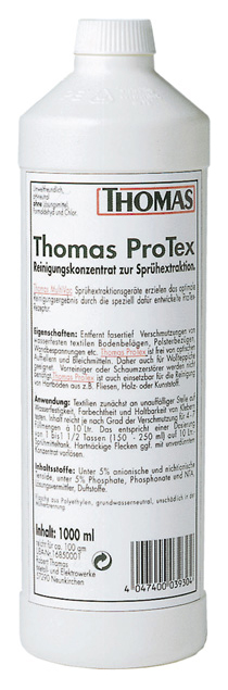 Шампунь для моющих пылесосов Thomas ProTex 1 л citoderm шампунь для животных от аллергии зуда 200 мл 200 мл