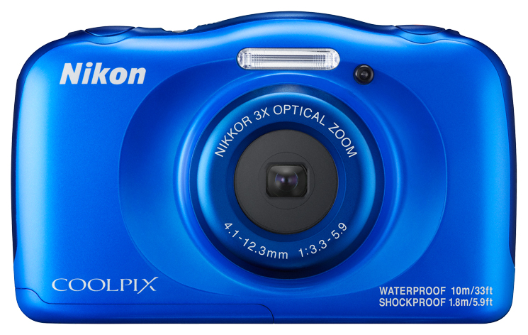 Фотоаппарат цифровой компактный Nikon Coolpix W100 Blue