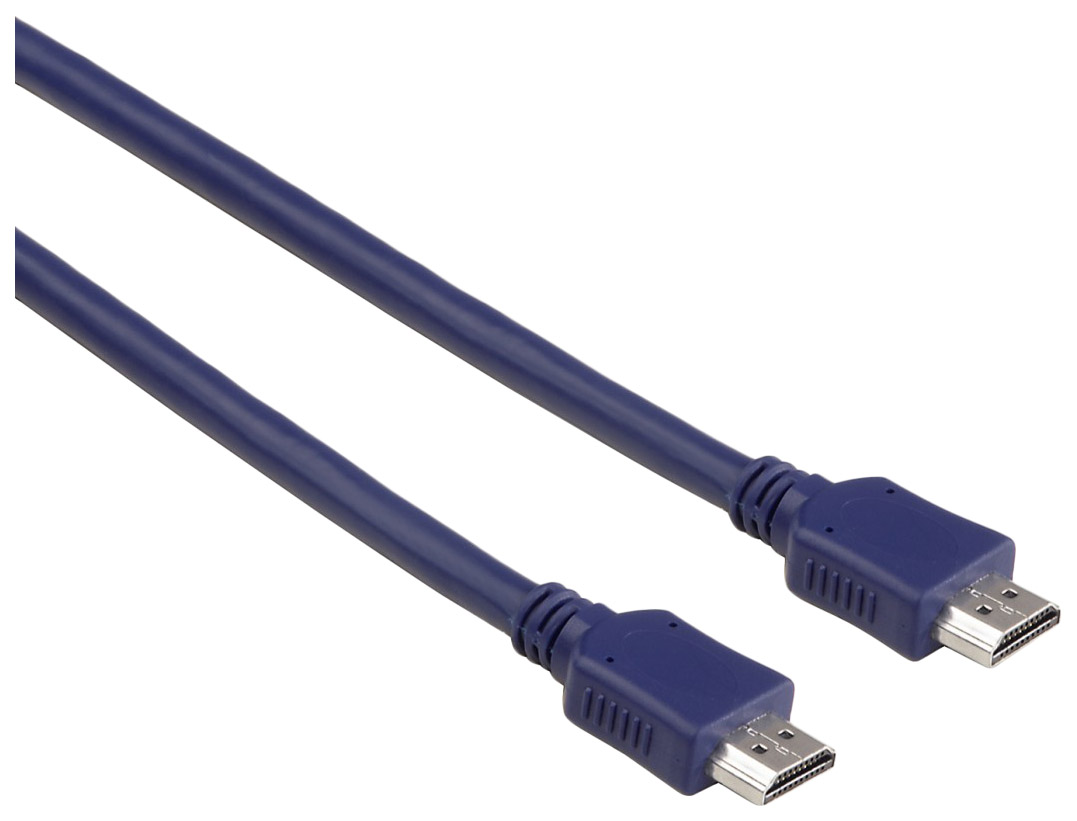 фото Кабель hama hdmi - hdmi, 1,5м purple (h-20162)