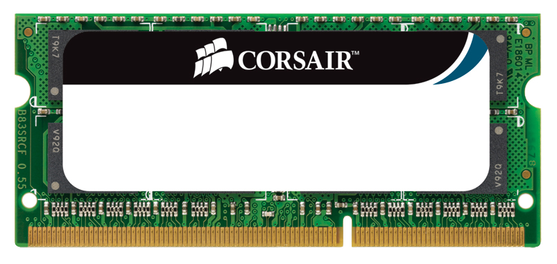 

Оперативная память Corsair Laptop Memory CMSO8GX3M2A1333C9, ValueSelect