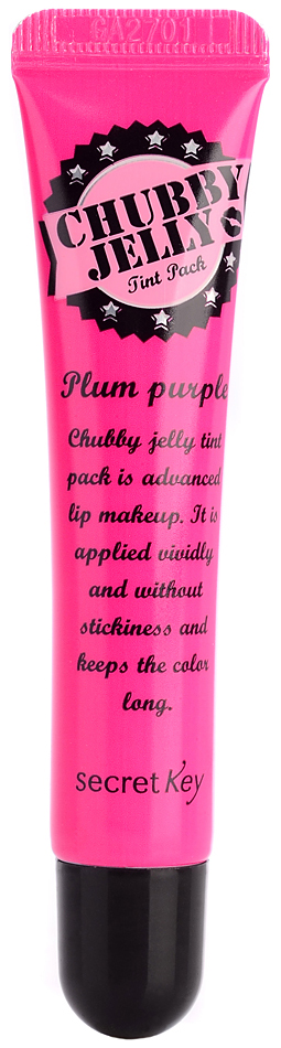 Тинт для губ secret Key Chubby Jelly Tint Pack Plum Purple