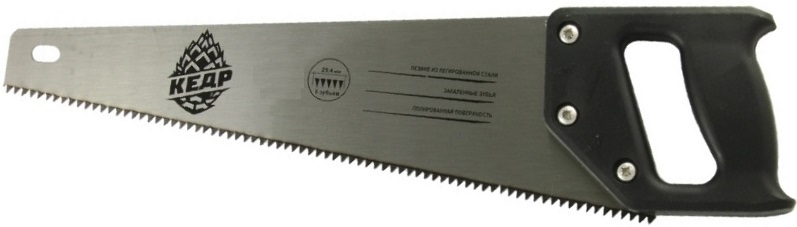Ножовка по дереву универсальная Кедр крупный зуб, 500 мм универсальная ножовка hoegert technik