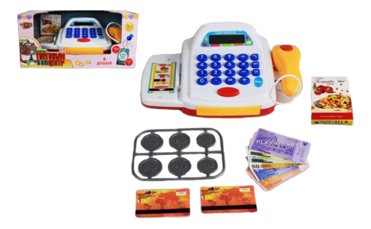 

Касса игрушечная Shantou Gepai Торговый центр M6862, Торговый центр