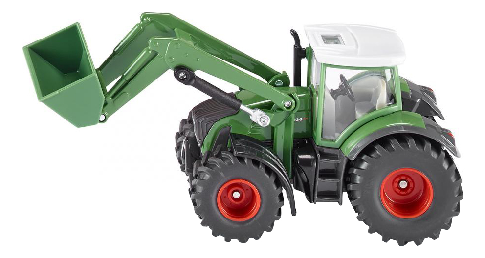 Масштабный трактор Siku с ковшом Fendt 936 1:50 1981 спецтехника siku трактор fendt 1050 vario 3287