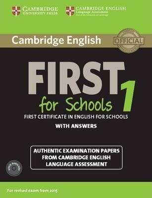 

Книга C Eng First for Schools 1 Rev Exam 2015 SB Pk (SB +ans +Dx2)