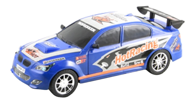 

Машинка гоночная инерционная Hot Racing Gratwest В33841, Синий, Hot racing
