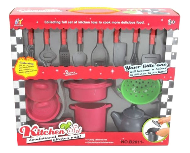 фото Игровой набор посуды kitchen shenzhen toys д59559