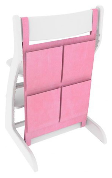 фото Карманы навесные на спинку стула бельмарко усура розовый
