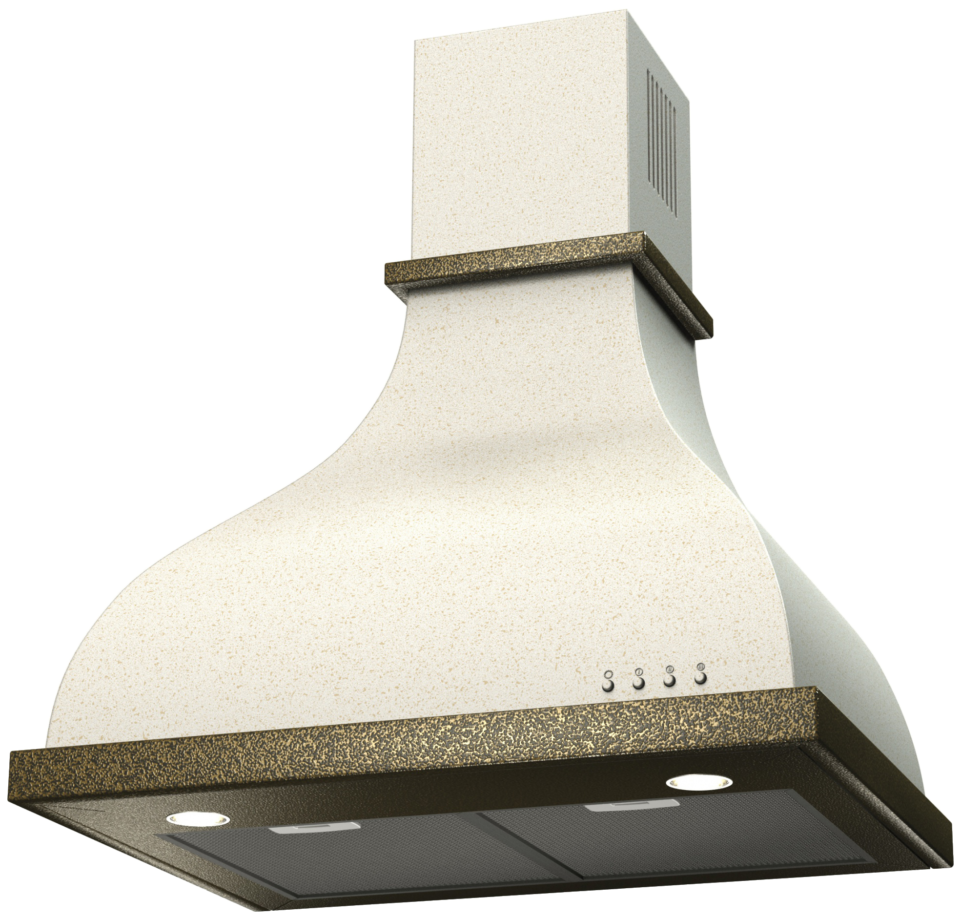 

Вытяжка купольная KRONAsteel Alisa 600 White/Brown, Alisa 600