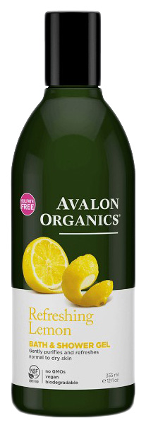 фото Гель для ванны и душа avalon organics lemon 355 мл