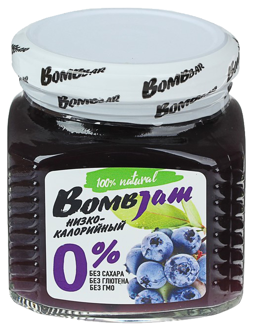 фото Джем bombbar bombjam 250 г blueberry