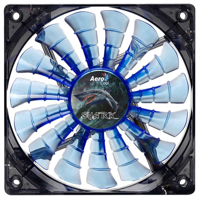 

Корпусной вентилятор AeroCool Shark 14 Blue Edition, Shark 14 Blue Edition