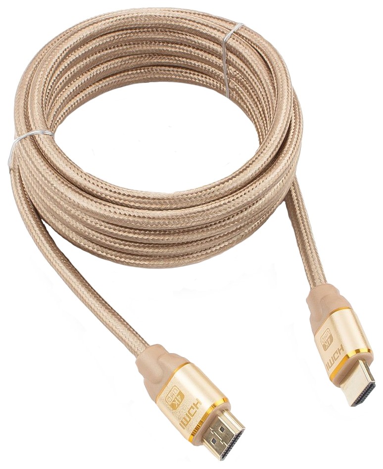 фото Кабель gembird hdmi - hdmi, 3м gold (cc-g-hdmi03-3m)