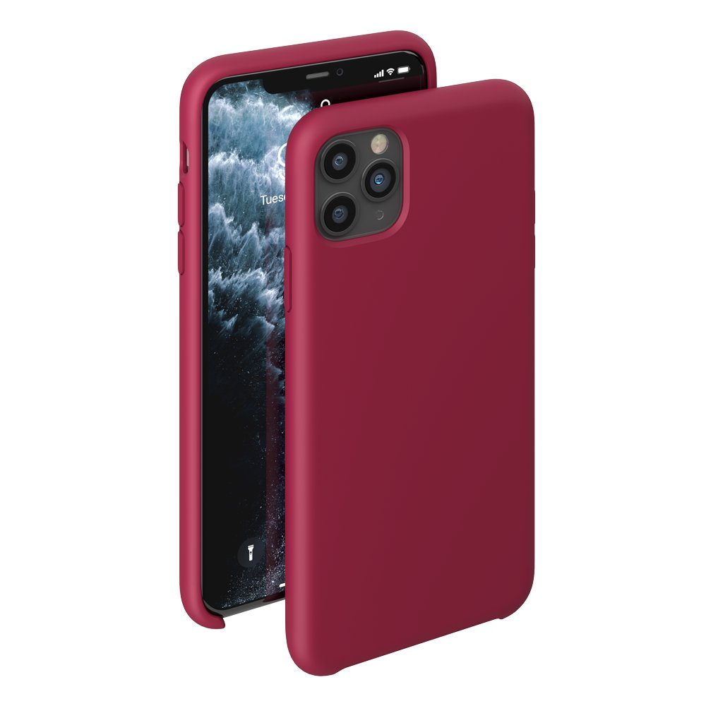 фото Чехол deppa liquid silicone case для apple iphone 11 pro max (red)