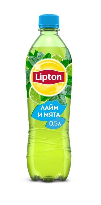 

Чай зеленый Lipton лайм и мята 0.5 л