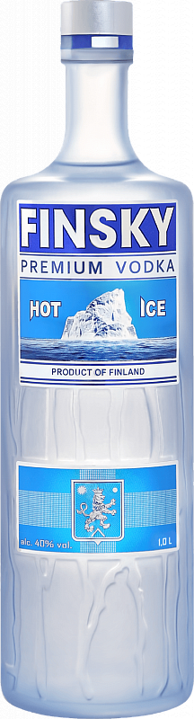 

Водка Finsky Hot Ice, 40 %, 1000 мл