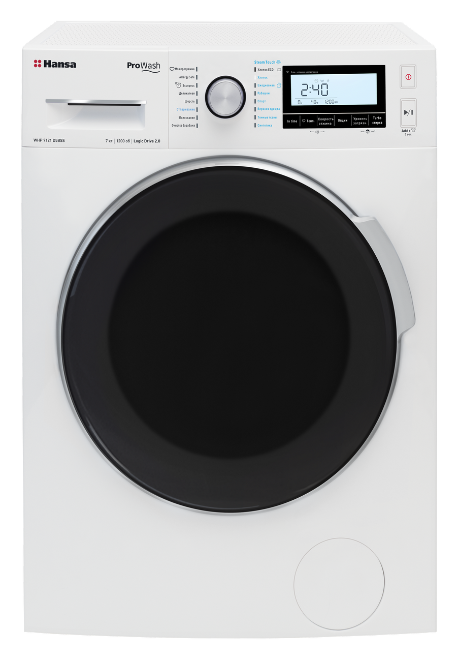 

Стиральная машина Hansa WHP 7121 D5BSS White, WHP 7121 D5BSS
